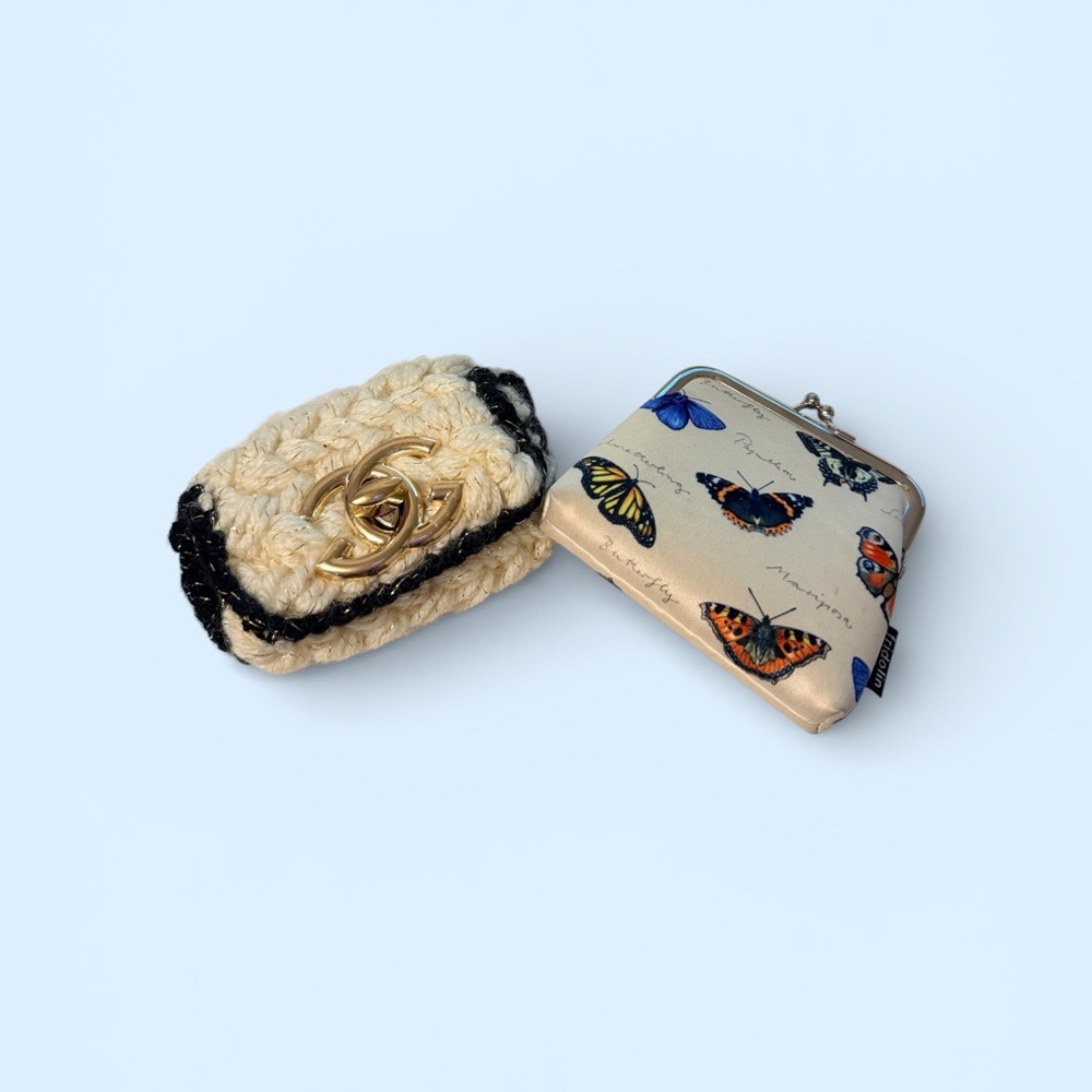 Coin and card wallet/purses